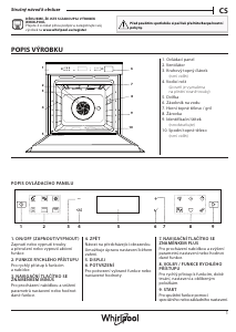 Manuál Whirlpool W6 OS4 4S1 H Trouba