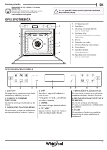Návod Whirlpool W6 OS4 4S1 P Rúra