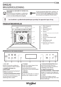 Brugsanvisning Whirlpool W6 OS4 4S1 P Ovn