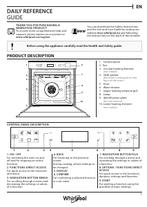 Manual Whirlpool W6 OS4 4S1 P Oven