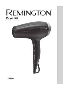 Manual Remington D5219 Secador de cabelo