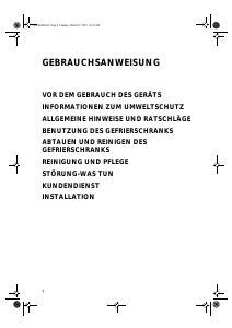 Bedienungsanleitung Whirlpool ACO 056 Kühlschrank
