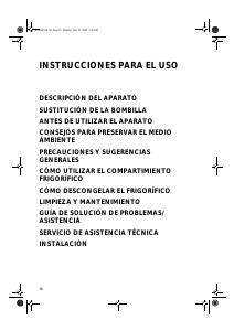 Manual de uso Whirlpool ARC 0060/S/AL Refrigerador