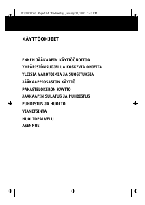 Käyttöohje Whirlpool ARC 0140 Jääkaappi