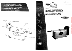 Mode d’emploi Proline FD28E Friteuse
