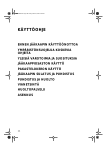 Käyttöohje Whirlpool ARC 0460 Jääkaappi