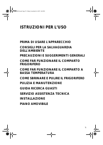 Manuale Whirlpool ARC 104 Frigorifero