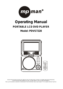 Manuale Mpman PDVS7228 Lettore DVD