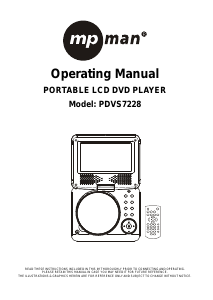 Handleiding Mpman PDVS7228 DVD speler