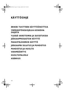 Käyttöohje Whirlpool ARC 1394/BR Jääkaappi