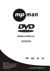 Handleiding Mpman XVD220 DVD speler