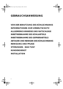 Bedienungsanleitung Whirlpool ARC 1771 Kühlschrank