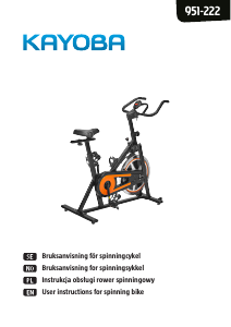 Handleiding Kayoba 951-222 Hometrainer