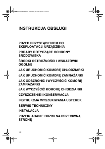 Instrukcja Whirlpool ARC 1800/AL Lodówka