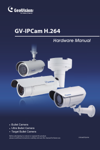 Manual GeoVision GV-BL2510 IP Camera