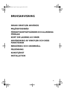 Bruksanvisning Whirlpool ARC 2110W Kylskåp
