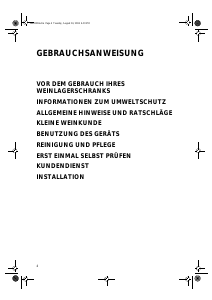 Bedienungsanleitung Whirlpool ARC 2110W Kühlschrank