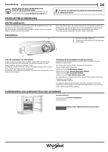 Bedienungsanleitung Whirlpool ARG 146 LA1 Kühlschrank
