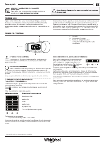 Manual de uso Whirlpool ARG 184701 Refrigerador