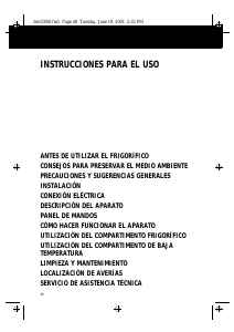 Manual de uso Whirlpool ARG 595-K/R Refrigerador