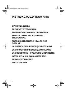 Instrukcja Whirlpool ARG 737/4 Lodówka