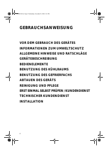 Bedienungsanleitung Whirlpool ARG 745/A/5 Kühlschrank