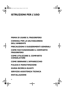 Manuale Whirlpool ARG 947/3 Frigorifero