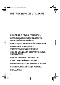 Manual Whirlpool ARG 947/3 Frigider