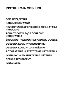 Instrukcja Whirlpool ARG 957/3 Lodówka
