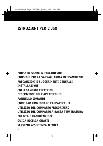 Manuale Whirlpool ARG 993-A/R Frigorifero