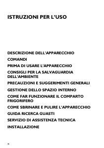 Manuale Whirlpool ART 204-LH Frigorifero