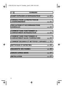 Mode d’emploi Whirlpool ART 584/G Réfrigérateur