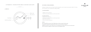 Handleiding Earnshaw ES-8034-03 Blake Horloge