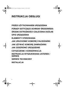 Instrukcja Whirlpool ARZ 001/A/5 Lodówka