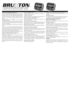 Mode d’emploi Brunton PED 1203 Podomètre