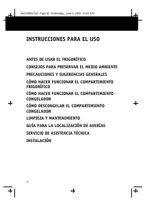 Manual de uso Whirlpool ARZ 564/H Refrigerador