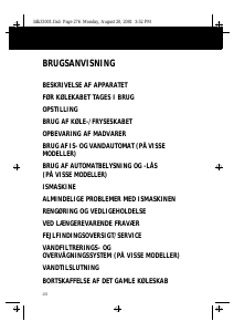 Brugsanvisning Whirlpool ARZ 737/B Køleskab