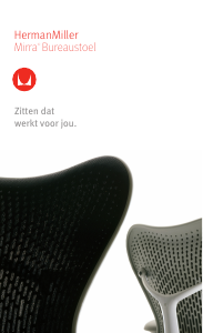 Handleiding HermanMiller Mirra Bureaustoel