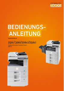 Bedienungsanleitung UTAX 256ci Multifunktionsdrucker