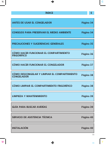 Manual de uso Whirlpool ARZ 908/H/YELLOW Refrigerador