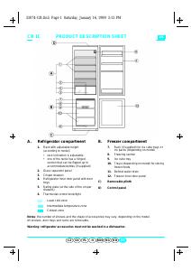 Manual Whirlpool ARZ 9490/H Refrigerator