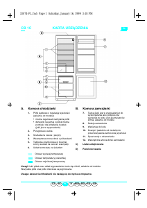 Instrukcja Whirlpool ARZ 9490/H Lodówka