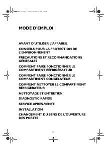 Mode d’emploi Whirlpool WM1550 W Réfrigérateur