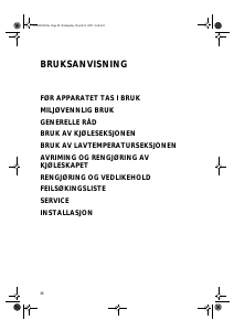 Bruksanvisning Whirlpool WM1825 X Kjøleskap