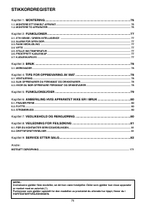 Bruksanvisning Whirlpool WME 3612 X Kjøleskap