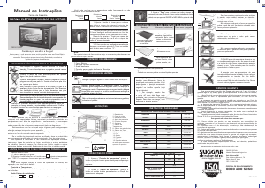 Manual Suggar FE3001PT Forno