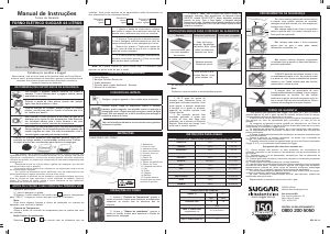 Manual Suggar FE4402BR Forno
