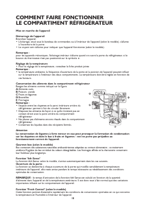 Mode d’emploi Whirlpool WMN1869 DFC N Réfrigérateur