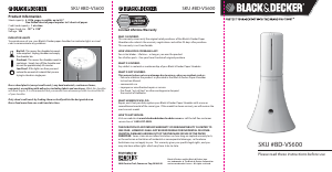 Handleiding Black and Decker BD-VS600 Papiervernietiger
