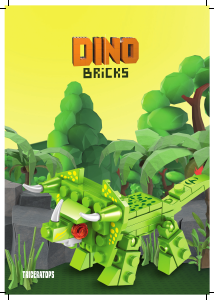 Használati útmutató Dino Bricks set 006 Dino Triceratops